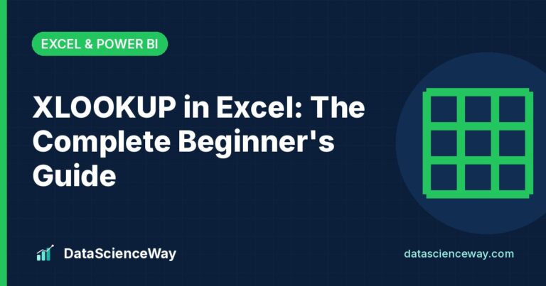 XLOOKUP in Excel: The Complete Beginner’s Guide
